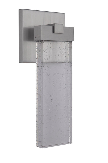 Craftmade Z1604-SA-LED satin aluminum outdoor lantern