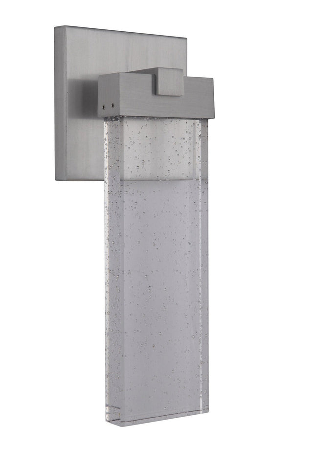 Craftmade Z1604-SA-LED satin aluminum outdoor lantern