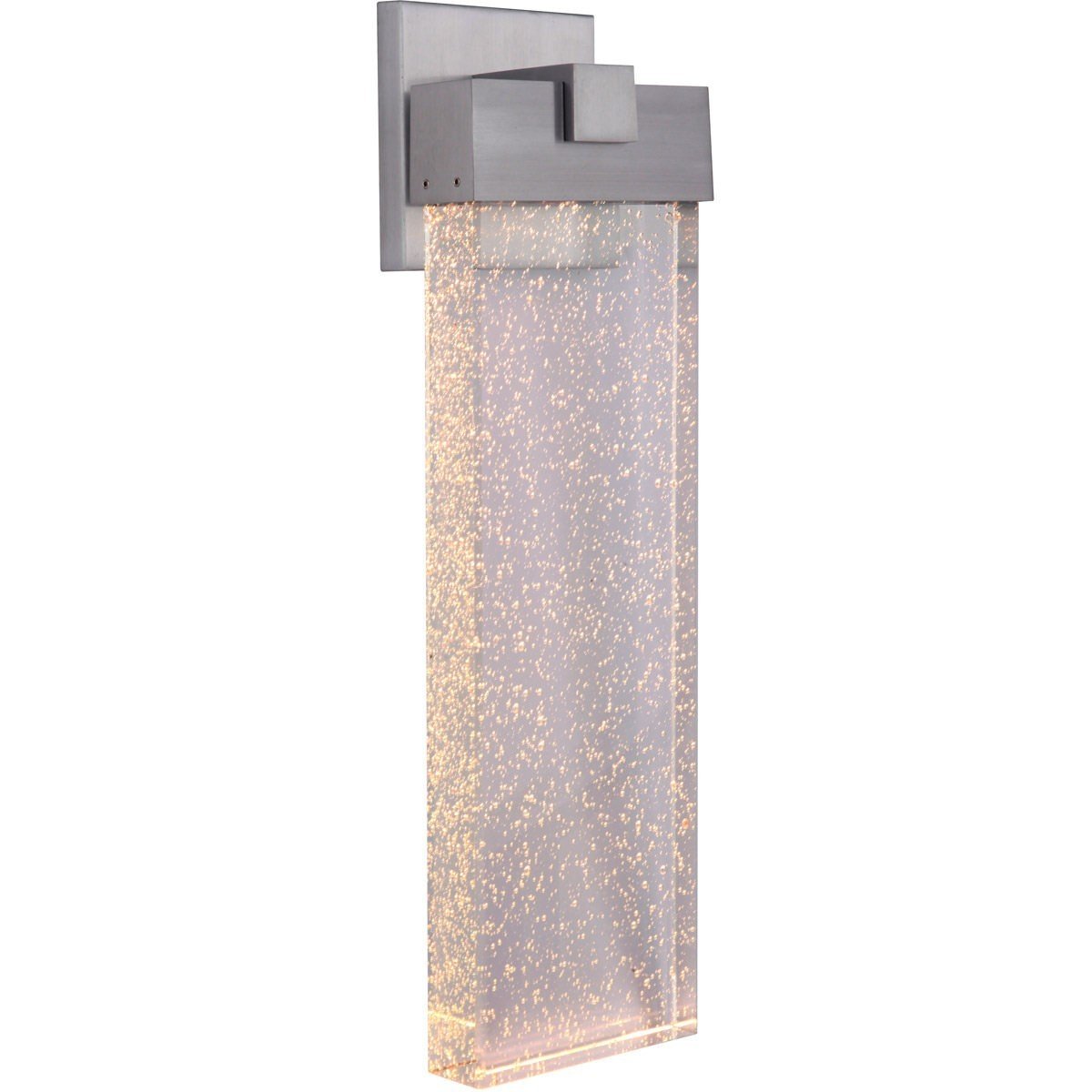 Craftmade Z1624-SA-LED satin aluminum outdoor lantern
