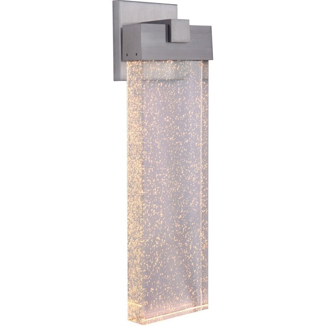 Craftmade Z1624-SA-LED satin aluminum outdoor lantern