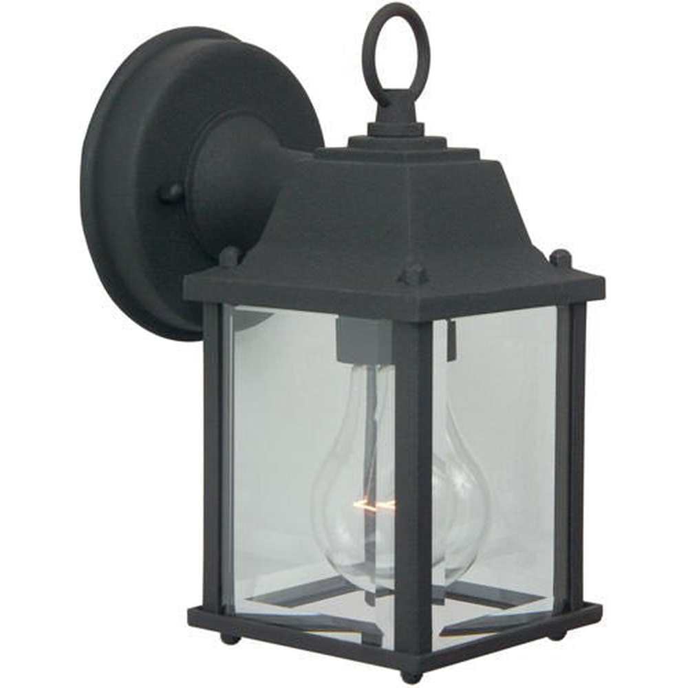 Craftmade Z192-TB textured black outdoor lantern