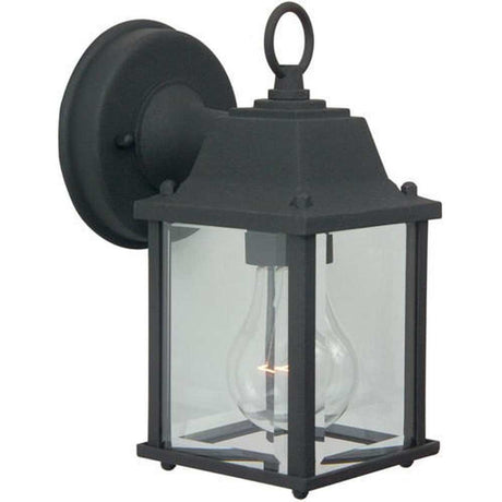 Craftmade Z192-TB textured black outdoor lantern