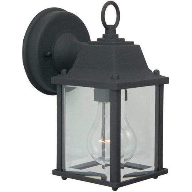 Craftmade Z192-TB textured black outdoor lantern