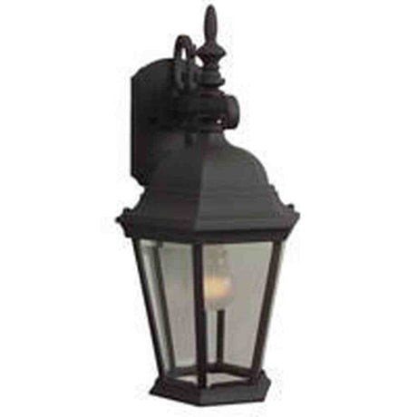 Craftmade Z254-TB textured black outdoor lantern