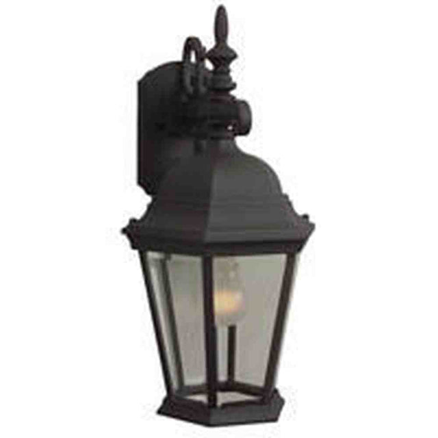 Craftmade Z254-TB textured black outdoor lantern