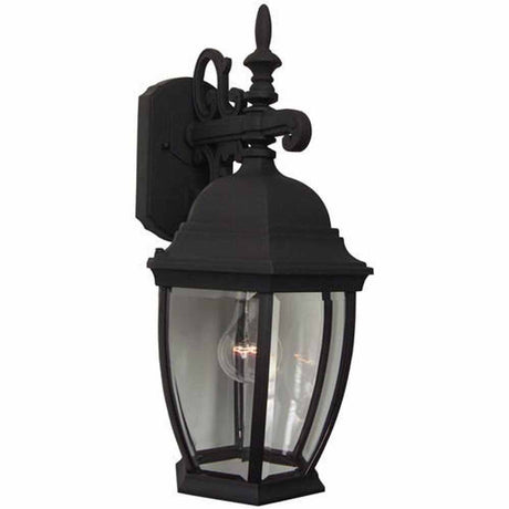 Craftmade Z284-TB textured black outdoor lantern