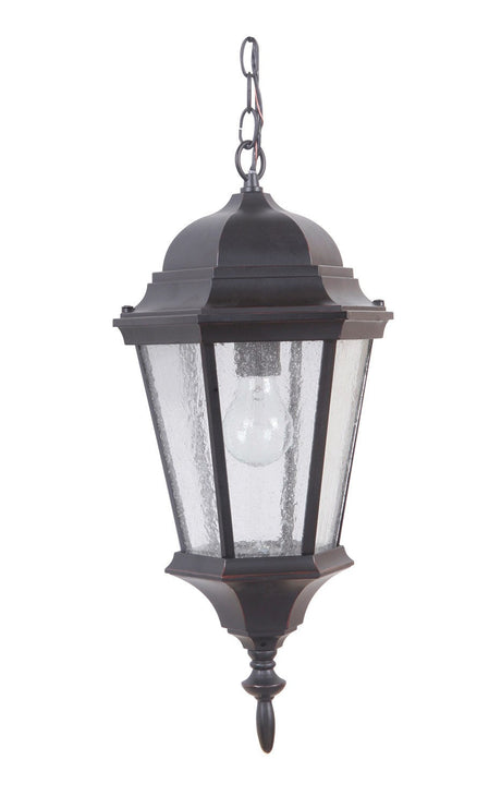 Craftmade Z2911-OBG Chadwick 1 Light Outdoor Pendant in Oiled Bronze Gilded