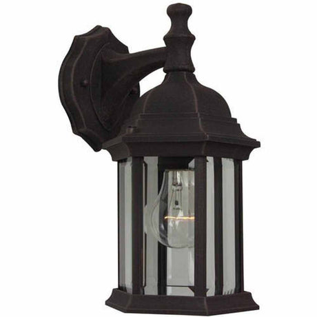 Craftmade Z294-RT rust outdoor lantern