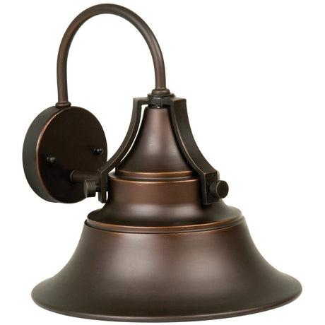 Craftmade Z4414-OBG oiled bronze gilded outdoor lantern