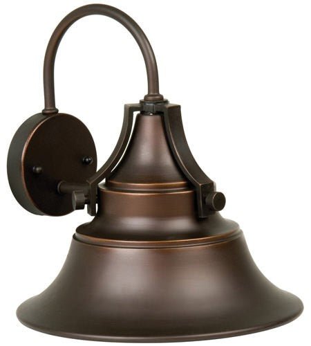 Craftmade Z4424-OBG oiled bronze gilded outdoor lantern