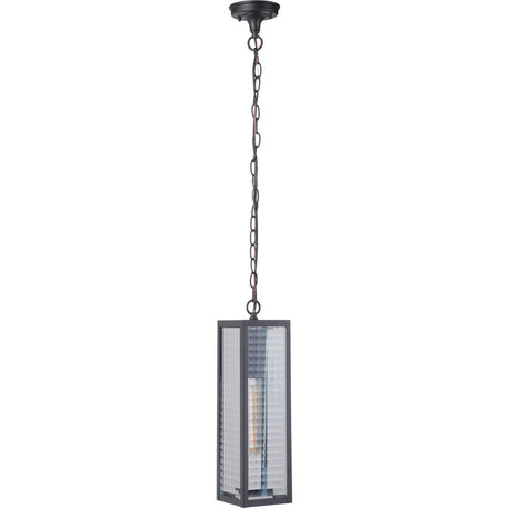 Craftmade Z4521-MN-SC Deka 1 Light Large Outdoor Pendant in Midnight