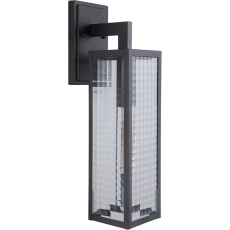 Craftmade Z4524-MN-SC Deka 1 Light Large Outdoor Wall Mount in Midnight