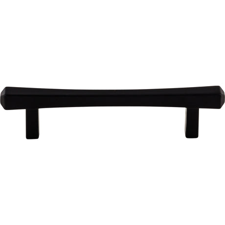 Top Knobs TK812BLK Juliet 3 3/4" Center to Center Bar Pull Flat Black