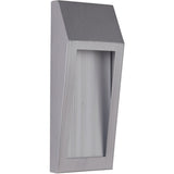 Craftmade Z9302-BAO-LED-LED Wedge 1 Light Small LED Outdoor Pocket Sconce Brushed Aluminum