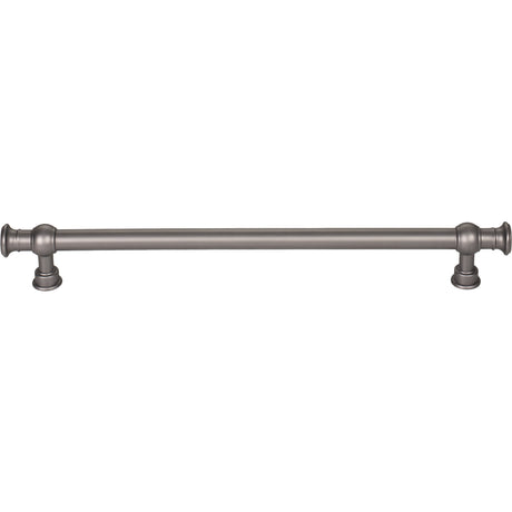 Top Knobs TK3125AG Ormonde 8 13/16" Center to Center Bar Pull Ash Gray