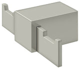 Deltana ZA2010-15 robe hook in satin nickel, additional view