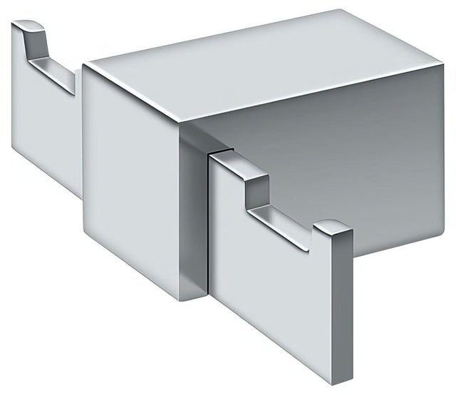 Deltana ZA2010-26 robe hook in polished chrome, additional view