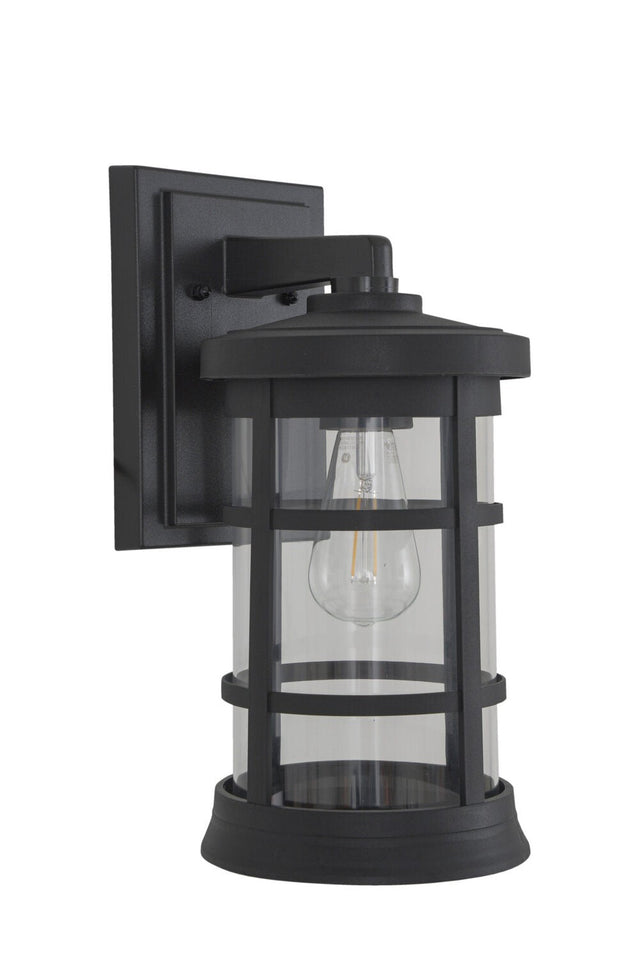 Craftmade ZA2314-TB-C textured black outdoor lantern