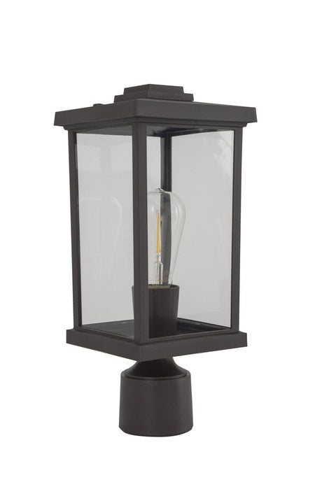 Craftmade ZA2415-BZ-C bronze post mount