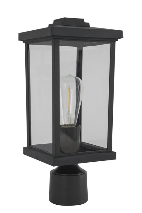 Craftmade ZA2415-TB-C textured black post mount