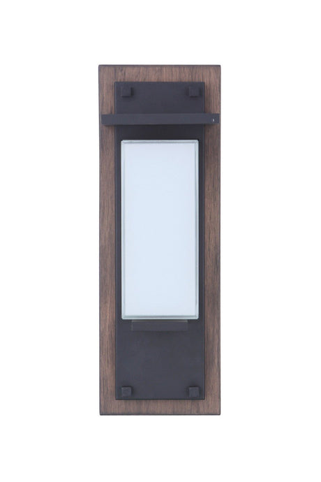 Craftmade ZA2502-MN-LED Heights 1 Light Small Outdoor LED Wall Mount