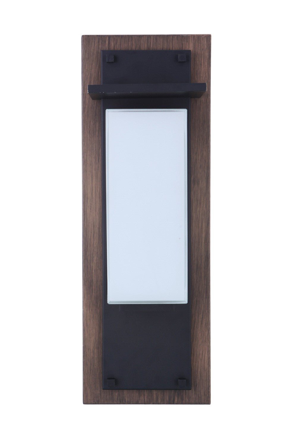 Craftmade ZA2522-WBMN-LED-MN-LED Heights 1 Light Large Outdoor LED Wall Mount Whiskey Barrel / Midnight