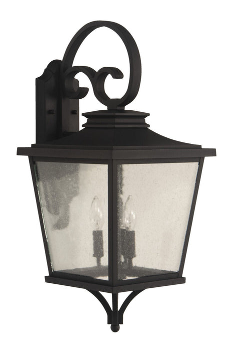 Craftmade ZA2924-TB Tillman 3 Light Large Outdoor Wall Mount in Textured Black