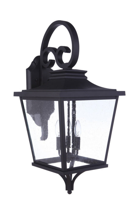 Craftmade ZA2934-TB Tillman 3 Light Extra Large Outdoor Wall Mount in Matte Black