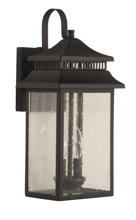 Craftmade ZA3114-TB textured black outdoor lantern