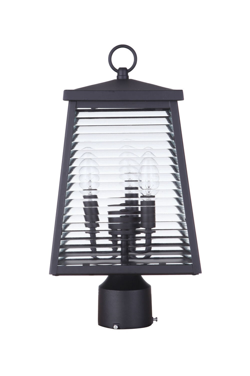 Craftmade ZA4115-MN midnight post mount