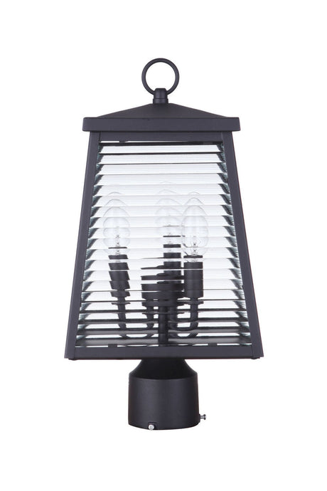 Craftmade ZA4115-MN midnight post mount