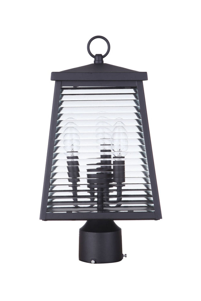 Craftmade ZA4115-MN midnight post mount