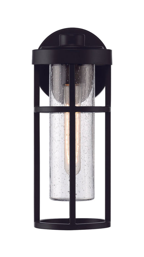 Craftmade ZA4204-MN Encompass 1 Light Small Outdoor Wall Mount Midnight