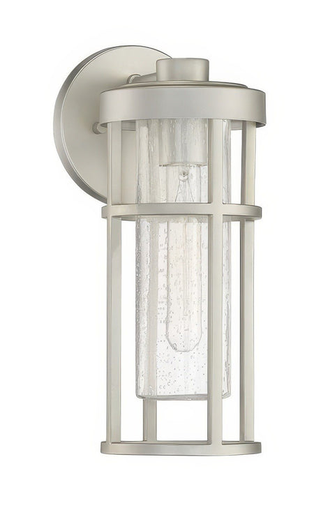 Craftmade ZA4204-SA Encompass 1 Light Small Outdoor Wall Mount Satin Aluminum