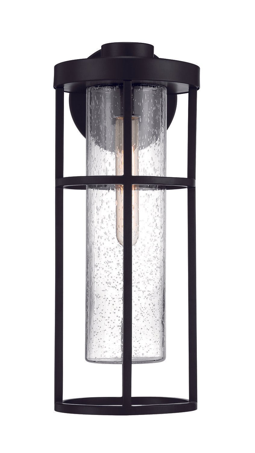 Craftmade ZA4214-MN Encompass 1 Light Medium Outdoor Wall Mount Midnight