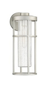 Craftmade ZA4214-SA Encompass 1 Light Medium Outdoor Wall Mount Satin Aluminum