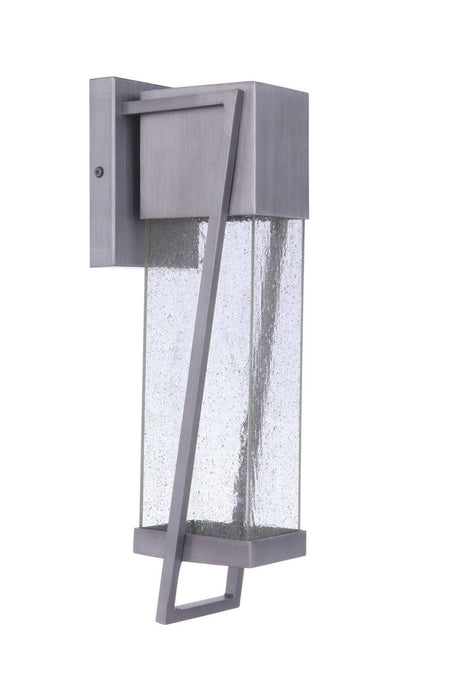 Craftmade ZA4414-BT-LED-LED Bryce 1 Light Medium Outdoor LED Wall Mount Brushed Titanium