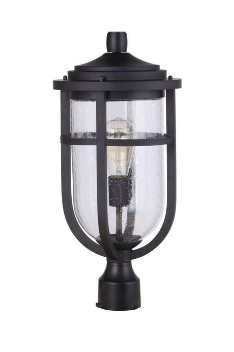 Craftmade ZA4725-MN midnight outdoor post