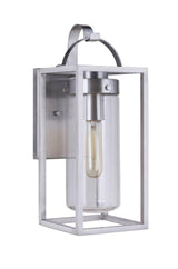 Craftmade ZA4804-SA satin aluminum outdoor lantern