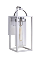 Craftmade ZA4824-SA satin aluminum outdoor lantern