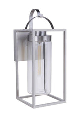 Craftmade ZA4834-SA satin aluminum outdoor lantern