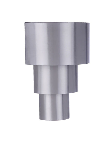 Craftmade ZA5112-SA-LED-LED Midtown 1 Light Medium Outdoor 3 Tiered LED Wall Mount Satin Aluminum
