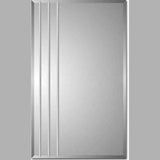 Zaca 23-2-26-00 Rigel Beveled with Three V-grooves Medicine Cabinet