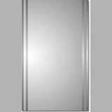 Zaca 43-2-26-00 Mintaka Double Beveled Medicine Cabinet