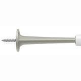 Deltana ZBDS30U15 satin nickel baseboard door stop