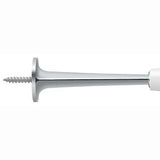 Deltana ZBDS30U26 chrome baseboard door stop