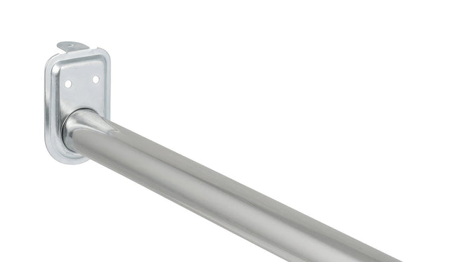 Better Home Products ZCR72120 bright zinc plated closet rod