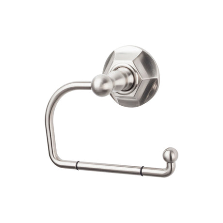 Top Knobs ED4BSNB TOP BATH (R) Edwardian Bath Wall Mounted Toilet Paper Holder Brushed Satin Nickel