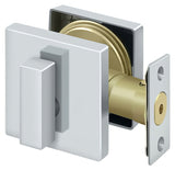 Deltana ZDSU26 bright chrome single cylinder deadbolt