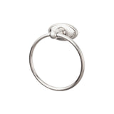 Top Knobs ED5BSNC TOP BATH (R) Edwardian Bath Towel Ring Brushed Satin Nickel